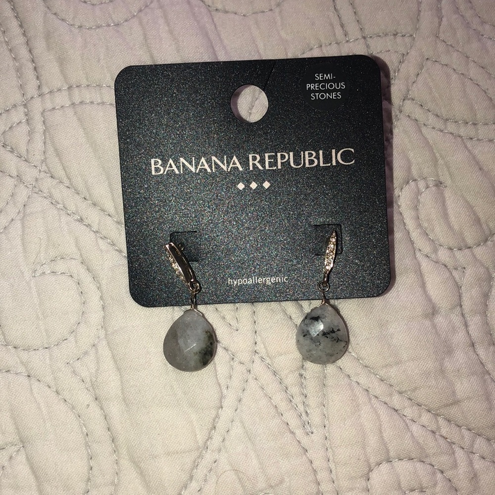 Banana republic semi precious earrings